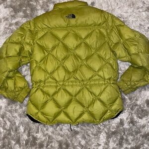 ☘️ The North Face Green Vintage Quilted Puffer Jacket